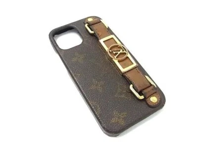 Auténtico estuche Louis Vuitton con monograma iPhone12 12PRO parachoques Dauphine M69782 LV tb1061 Foto 1 de 4