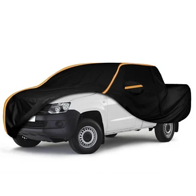 Universal Full Car Cover Waterproof Oxford Sun UV Dust Rain for F150 Ram TUNDRA Foto 1 de 4