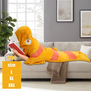 Soft Flannel Wearable Anemonefish Blanket Lightweight Wearable Animal Blanket-- - Picture 1 of 15