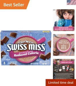 Indulge Guilt-Free: Reduced Calorie Milk Chocolate Hot Cocoa Mix - 16 Servings - Picture 1 of 10