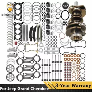3.0T Diesel Engine Rebuild Kit Crankshaft Rods Timing for Jeep Chrysler Ram 1500 - Picture 1 of 22