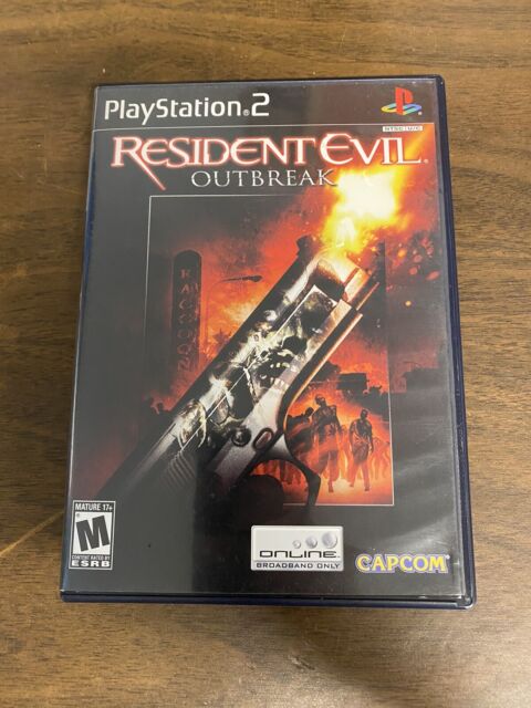 CIB Horror PS2 Games Lot Resident Evil Outbreak /RE: Code Veronica Dead Aim