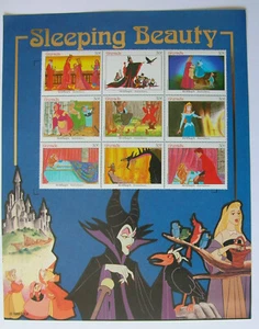 Disney Dornröschen Briefmarkenblatt Grenada - Bild 1 von 3