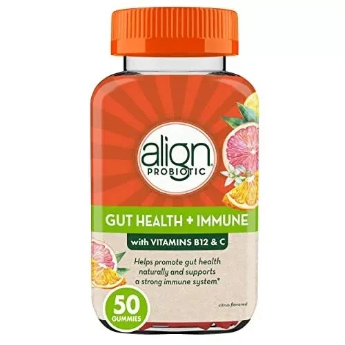 Align Probiotic Gut Health & Immunity Support Dietary Supplement - 50 Gummies