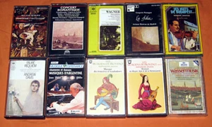 Classique. Lot bradé de 10 K7. Éditions diverses. Audio Tapes. - Picture 1 of 1
