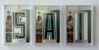 2007 SP Authentic Hanley Ramirez Dontrelle Willis Dan Uggla By The Letters Auto - Image 1 of 4