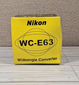 Nikon WC-E63 0,63x - Obiettivo convertitore grandangolare per fotocamere digitali Coolpix - Foto 1 di 6