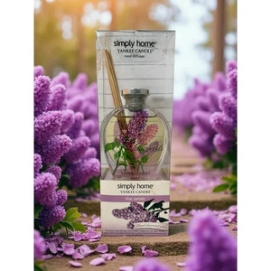 Yankee Candle Simply Home Reed Diffuser Lilac Petals Rare Discontinued - Picture 1 of 6