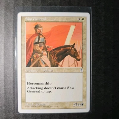 Shu General #25 Portal Three Kingdoms WOTC MtG PTK P3K LP English (2/2) - Image 1 of 2