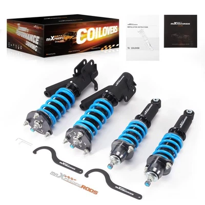 Maxpeedingrods T6 Coilovers 24 Way Damper Lowering Kit For Honda Civic 2001-2005 - Image 1 of 4