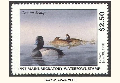 HALFPRICEDUCK Maine Duck Stamp 1997 $2.50 - Image 1 of 1