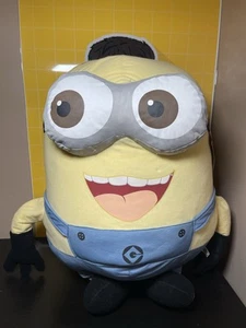 Peluche Giant Toy Factory Cattivissimo Me Bean 25” Minions Alto Doppio Occhi Nuovo con etichette Nuovo - Foto 1 di 9