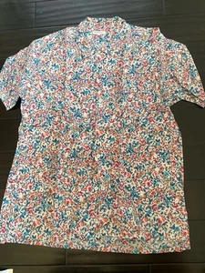 Engineered Garments Camp Shirt In Floral Print Size XL - Picture 1 of 6