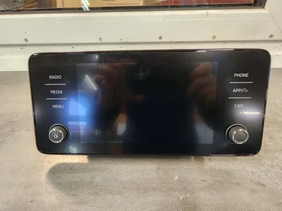 #24 Skoda Kamiq Scala Multimedia Bedieneinheit Display Autoradio 654035869D - Bild 1 von 4