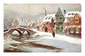 Postcard: painting by Jean-Jacques Waltz, better known as Hansi - Picture 1 of 2