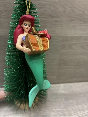 Adorno Mágico Navidad Sirenita Grolier Disney Años 90 De Colección Foto 1 de 4