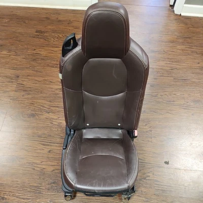 2006-2010 Mazda MX-5 Miata RH  Seat Brown Leather Assembly OEM JA53 - Image 1 of 4