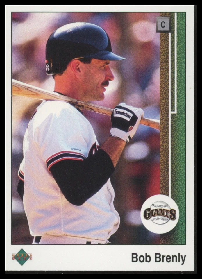 1989 Upper Deck #479 Bob Brenly San Francisco Giants - Image 1 of 1
