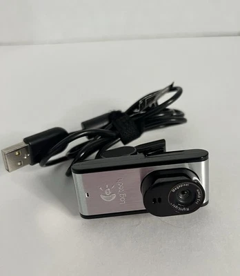 Logitech QuickCam Pro USB Web Cam For Notebooks Laptops V-UAR38 - Image 1 of 3