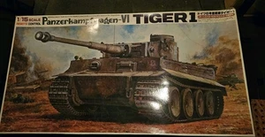 1971 Bandai 1/15 Scale Remote Control Panzerkampfwagen 4 Heavy Tank Tiger Japan - Picture 1 of 11