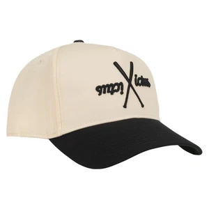 Gorra de béisbol/softbol Victus Switch Hitter Snapback - Bronceada/Negro - Imagen 1 de 2