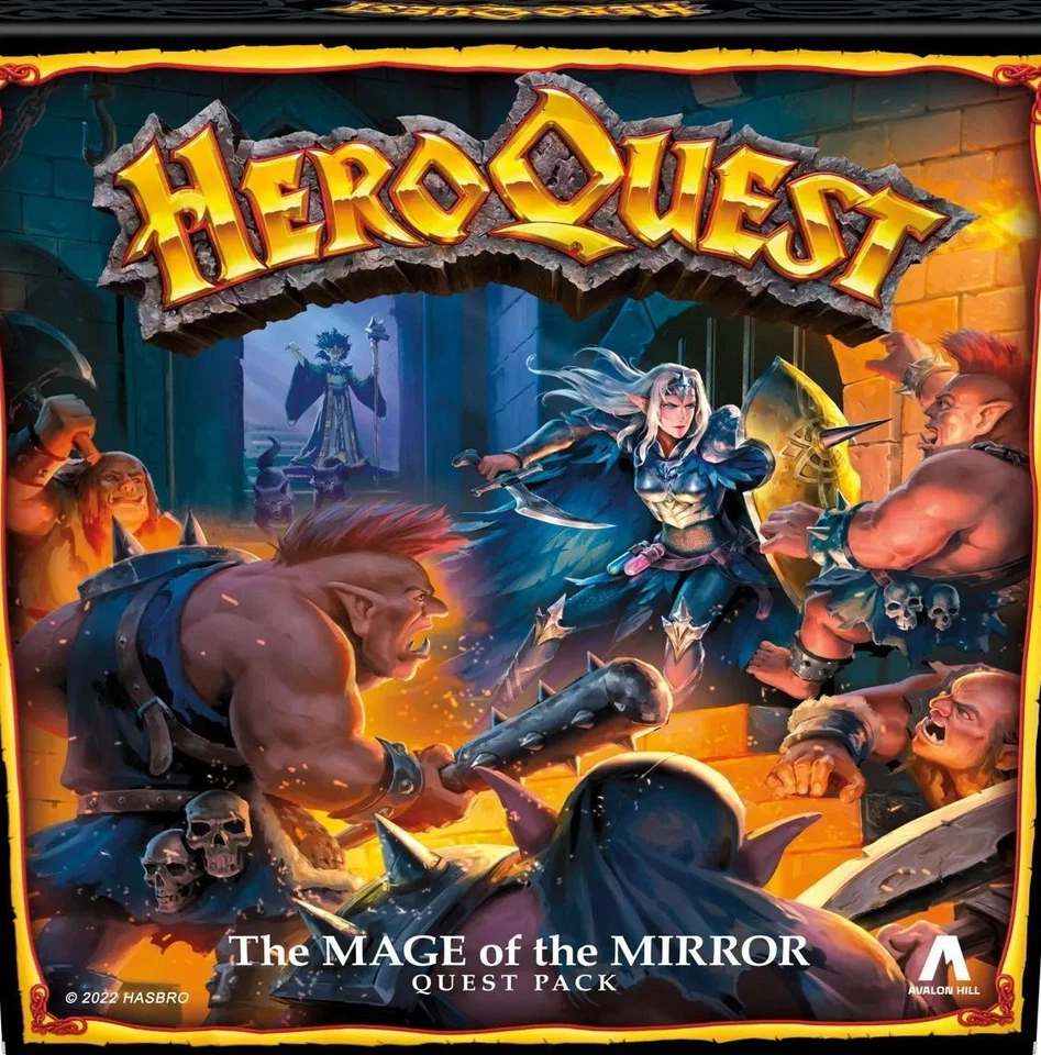 Heroquest: The Mage of the Mirror Quest Pack Juego de Mesa, Hero Quest Foto 1 de 1