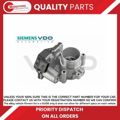 For A3 Q3 GOLF YETI PASSAT IBIZA TIGUAN 2.0TDI Throttle Body VDO 03L 128 063 R - Image 1 of 4