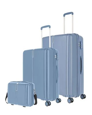 Travelite | Vaka 3-tlg. Reisekofferset | blaugrau | Hartschalen Trolley - Bild 1 von 4
