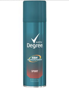Degree Men Sport Antiperspirant Deodorant  6oz Men's Aerosol