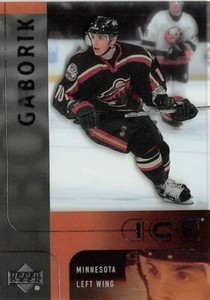 2001-02 Upper Deck Ice #23 Marian Gaborik
