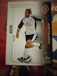 (-0-) TOTTENHAM - Shoot Out 2005 -2006 -Trading Card - ANDY REID