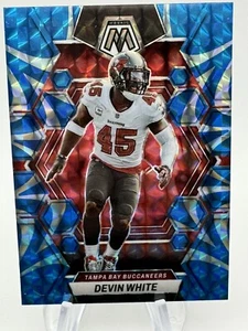 2023 Mosaic DEVIN WHITE *Reactive Blue* #231 - Tampa Bay Buccaneers - Picture 1 of 2