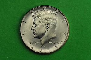 2015-P  GEM  BU Mint State Kennedy US Half Dollar Coin - Picture 1 of 2