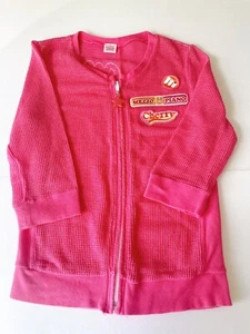 Mezzo Piano Light hooded shirts Cute pink logo 140cm Long sleeves - Picture 1 of 8