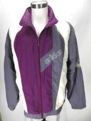 Vintage ADIDAS color block track suit warm up jacket & pants great color! M H20 - Image 1 of 4