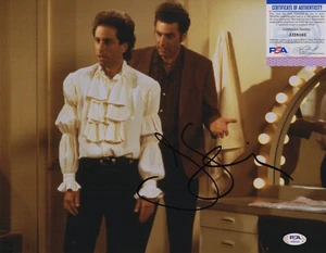 Foto firmada por Jerry Seinfeld 11x14 ("The Puffy Shirt" Episodio - 23/09/93) Certificado de autenticidad PSA - Imagen 1 de 4