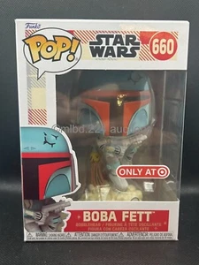 Funko POP! Star Wars: Boba Fett - Target Excl 660 Holiday Bobblehead - Imagen 1 de 10