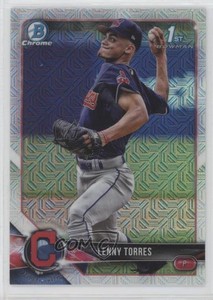 2018 Bowman Draft Chrome Asia Mojo Refractor Lenny Torres Jr Lenny Torres #BDC-8