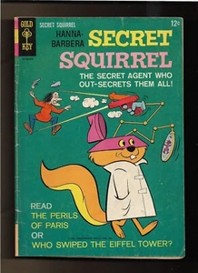 1966 1st Issue SECRET SQUIRREL GOLD KEY COMIC BOOK ORIGINAL & COMPLETE - Picture 1 of 14