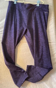 Marc New York Performance Womens SZ XX-LARGE Purple Stretchy Leggings PLZPO510 - Picture 1 of 9