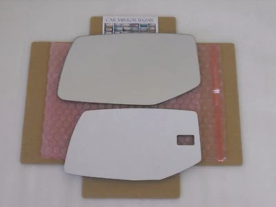 Vidrio espejo retrovisor D289L para 2004-09 Cadillac SRX lado del conductor izquierdo izquierdo LH + ADHESIVO COMPLETO Foto 1 de 2