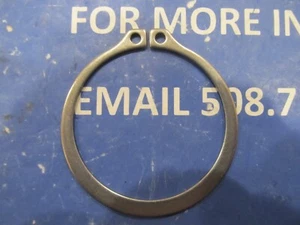 Anillo a presión de retención de 2", acero inoxidable 316, MS16624-4200, nuevo excedente sin usar - Imagen 1 de 4