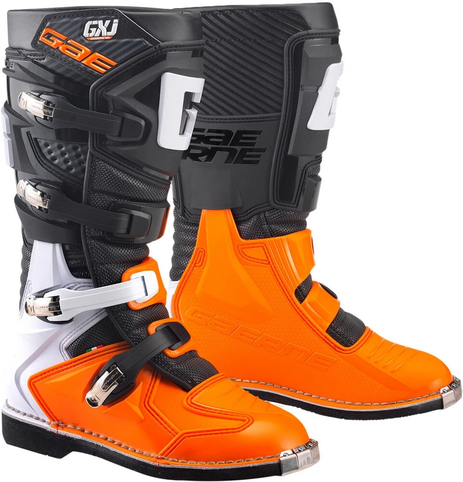 Botas todoterreno Gaerne GXJ Youth MX negras/naranja Foto 1 de 1