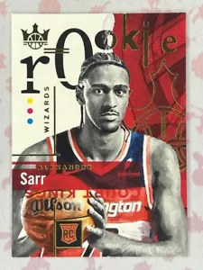 2024-25 Panini Court Kings Alexandre Sarr Rookies 1 #129 Wizards RC - Picture 1 of 2