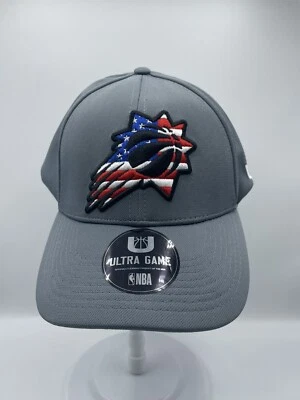 Gorra Phoenix Suns NBA EE. UU. Logo Ultra Juego Talla Única Gris (Rojo, Blanco y Azul) Nueva con Etiquetas Foto 1 de 4