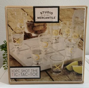 Studio Mercantile 10-Pc. Tic-Tac-Toe Shots Game - Picture 1 of 8