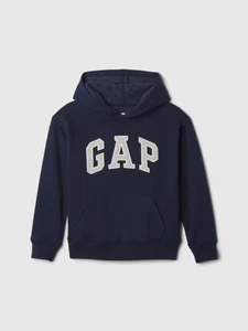 Kids Relaxed Gap Logo Zip Hoodie Tapestry Navy ) Limited Quantities ( Size M - Picture 1 of 1