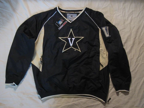 Vanderbilt Commodores Pullover Jacket NEW Men's Small Colosseum Cover
