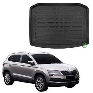 Boot Tray Liner Car Mat Heavy Duty For Skoda Karoq 2017-Up SCOUTT - Foto 1 di 9