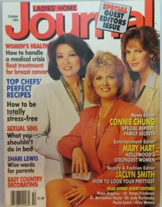 1993 October LADIES' HOME JOURNAL - Connie Chung, Mary Hart, Jaclyn Smith - Imagen 1 de 4